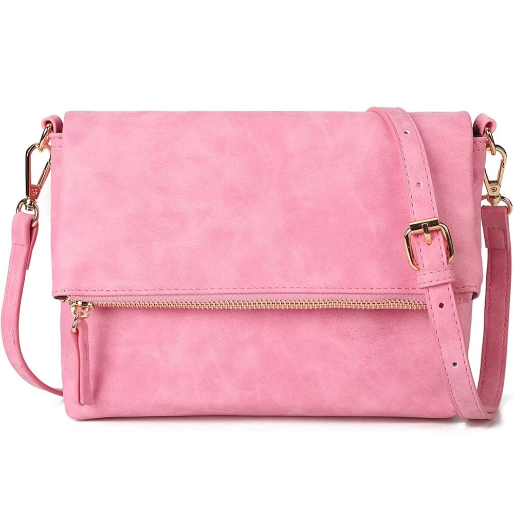 Chic Pink Crossbody Bag